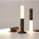 Светильник LED настенный с датчиком движения, под дерево Induction lamp, аккумуляторная лампа-ночник с теплым светом, магнитным креплением и USB-зарядом, для спальни, коридора, кухни Темное дерево WSD-058-DarkWood - изображение 9