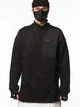 Свитшот удлиненного кроя с высоким горлом Крейн TUR WEAR черный S - изображение 1