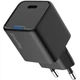Зарядное устройство ColorWay GaN Mini 25W PD Port PPS USB-C black (CW-CHS052PD-BK) - изображение 1