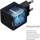 Зарядное устройство ColorWay GaN Mini 25W PD Port PPS USB-C black (CW-CHS052PD-BK) - изображение 3
