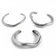 Браслет "Silver Set", комплект із 3 браслетів, срібло - изображение 2