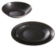 Тарілка обідня Luminarc Diana Black, 25 см (6788142) - зображення 4