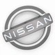 Емблема логотип Nissan решітки радіатора (ABS, сірий, матовий) 153*130 мм 92889 9UH0A - зображення 1