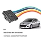 Фишка (розъем) заднего фонаря Peugeot 206 207 208 301 307 308 508 Expert Partner 6 pin - изображение 5