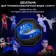 Капа для боксу ММА для дітей боксерська бокс захисна для кікбоксингу тайського боксу карате тхеквондо єдиноборств для зубів спортивна анатомічна силіконова з термопластика EVA GDragon Чорна 1_4_S_1 - зображення 7
