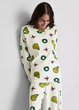 М'який плюшевий світшот Primark The Grinch Christmas XS для дому та сну Молочний (8545) - зображення 1