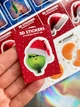 Объемная 3D наклейка «Гринч» (Grinch) новогодний стикер для декора телефона, ноутбука, блокнота - изображение 2
