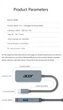 Хаб Acer 3в1 HDMI/PD100W Charging/USB3.0 - зображення 3