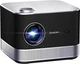Проектор Aurzen Boom 3 500 ANSI люмен 4K, 1+8GB, LED 1080P, Wi-Fi, Bluetooth, для дому та офісу (F503 FCC) - зображення 1
