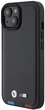 Etui plecki BMW Leather Stamp Tricolor do Apple iPhone 15 Plus Black (3666339143350) - obraz 2