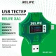 USB тестер Relife XA1 струму, напруги, ємності / USB-A / Type-C / PD / QC 3.0 / 4-25V / 5A - зображення 2
