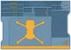 Килимок пластичний ПВХ TE-619 для ремонту смартфонів, дронів, техніки / 515x365 мм / 120°C / Blue - зображення 1