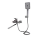 Смеситель для ванны Qtap Presto с душевым гарнитуром, графитовый (QTPRE2601GRP45583) - изображение 3