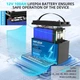 Аккумулятор LiFePO4 MFUZOP GRADE A 12,8V 100Ah с BMS, литий-железо-фосфатная батарея для ИБП - изображение 3