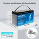 Аккумулятор LiFePO4 MFUZOP GRADE A 12,8V 100Ah с BMS, литий-железо-фосфатная батарея для ИБП - изображение 7