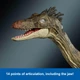 Фигурка Динозавр Троодон Мир Юрского периода Jurassic world Troodon Dinosaur JDJ11 Mattel - изображение 5