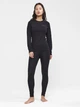 Комплект шерстяного термобелья женский теплый CRAFT ADV Wool Merino 240 Set 1913758+1914108-999000 Black L - изображение 1