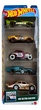 Hot Wheels Retro Racers Подарочный набор из 5-ти гоночных ретро автомобилей Хот Вилс (JBJ86) - изображение 1
