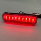 Габаритный LED Фонарь Neon Красный 12-24V с кронштейном, 81x18 мм - изображение 2
