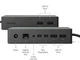 Док-станція Microsoft Surface Dock 1661 – USB, Ethernet, Mini DisplayPort з Блоком живлення 90w б/в - изображение 1