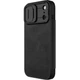 Кожаный чехол-книжка Nillkin Qin Pro Camshield для Apple iPhone 17 Pro Max (6.9") Black - изображение 1