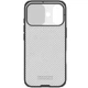 Карбоновая накладка Nillkin CamShield Pro для Apple iPhone 17 (6.3") Transparent black - изображение 4