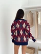 Кардиган, колір Бордовий Fashion 9SO_6000Bordo M 2000000962573 - зображення 5