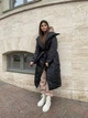 Подовжена куртка-ковдра, колір Чорний Fashion NG_318Black M 2000001000106 - изображение 1
