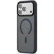 Чехол панель силиконовый Epic Insane Case Metal Buttons with MagFit MagSafe Colorful для Apple iPhone 17 Pro Max (6.9") Navy Blue - изображение 2