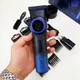 Професійна машинка для стрижки волосся VGR V-001 BLUE з дисплеєм 9000 об/хв та 10 насадками 1,5-24 мм - зображення 9