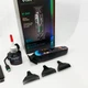 Триммер аккумуляторный для стрижки VGR V-260 RED, 3 насадки, LED дисплей - изображение 6