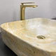 Умывальник (раковина) VBI PALERMO MARBLE YELLOW накладной - изображение 3