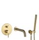 Змішувач для ванни і душу VBI MILANO BRUSHED GOLD прихованого монтажу - изображение 1