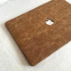 Чохол накладка на MacBook air 13 M2 (A2681) шкіра, Коричневий - изображение 3