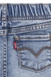 Комплект 2в1 Levi's для девочки: лонгслив и джинсы Розово-синий (502 set pvu lotus (80 (12m)) - изображение 7