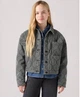 Джинсова куртка Levi's для дівчинки Темно-сірий (097 pvu d-grey (152 (12A)) - зображення 1