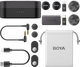 Бездротовий мікрофон Boya LINK 3-01 Type-C/TRS/Lightning Black - зображення 2