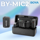 Бездротовий мікрофон Boya MIC 2-02 Type-C/TRS Black - зображення 5
