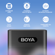 Беспроводной петличный микрофон Boya BY-V3 combo Type-C/Lightning Black - изображение 13