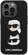 Панель Karl Lagerfeld Karl&Choupette Head для Apple iPhone 15 Pro Black (3666339164812) - зображення 3