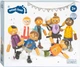 Zestaw figurek Small Foot Drewniani elastyczni lalki Rodzina z Niemowlęciem 11 cm 8 szt 5410856 (4020972124265) - obraz 1