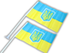 Флажок FROM FACTORY UKL на присоске двусторонний UKRAINE 14х21см - изображение 4