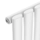 Вертикальний радіатор Ellipse 480х1800-8, anticor, білий 18034 - изображение 4