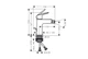 Смеситель для биде Hansgrohe Logis хром 71201000 - изображение 2