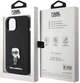 Панель Karl Lagerfeld Silicone Ikonik Metal Pin для Apple iPhone 15 Black (3666339165994) - зображення 8