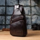 Сумка через плече з натуральної шкіри Vintage 23050 Коричневий - зображення 9