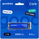 Накопичувач SSD M.2 NVMe 2TB Goodram Core 10300/8700Mb/s PCIe 5.0 (SSDR-GRC01-2K0-80) - изображение 3