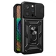 Чехол Primo Shockproof для Apple iPhone 15 Pro Max - противоударный, с подставкой и шторкой для камеры - Black - изображение 3