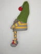 Іграшка м'яка в'язана Cozy Crafted Toys Гномик у зеленій шапочці 32 см - изображение 2