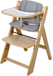 Krzesełko do karmienia Nukido Nelo drewniane (5903890630621) - obraz 1